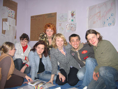 Участники стажировки c молодежными лидерами Польши.