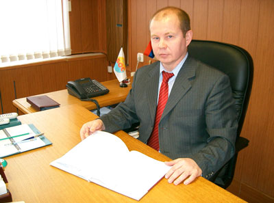 Директор ГУП “Биологические очистные сооружения” Юрий Алексеев. Фото Валерия Бакланова.