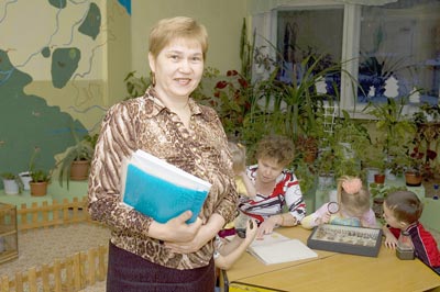 Заведующая детским садом № 27 Валентина Балукова.  Фото Валерия Бакланова.