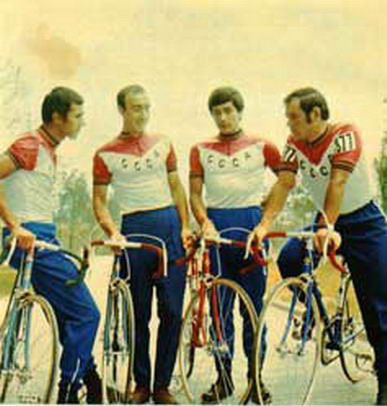 Сборная команда СССР по велосипедному спорту, чемпион 