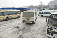 Новочебоксарская автостанция — сосед не из приятных. Фото Валерия Бакланова.
