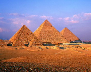 Пирамиды Хеопса, Хефрена и микерина. 