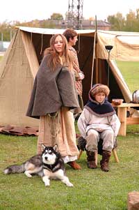 В лагере викингов.