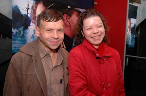 Алексей городнищев и Мария Бурцева после просмотра фильма.