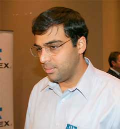 Вишванатан Ананд.  Фото с сайта www.chesspro.ru.