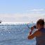 Кораблик с алыми парусами в феодосийский порт заходит по расписанию туристических компаний.  Фото автора