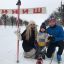 Екатерина, Артем Мохаткины и их 3-летний сын Иван — самый юный участник “Лыжни России” в Новочебоксарске.