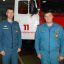 Начальник ПЧ-11 Василий Кирин (справа) и его заместитель Дмитрий Салтыков. Фото автора