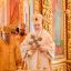 Святейший Патриарх Кирилл во время Божественной литургии в Соборе святого равноапостольного князя Владимира. Фото Валерия Бакланова