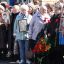 Родственники умерших чернобыльцев принесли на митинг их портреты.  Фото Марии Смирновой