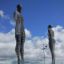 Статуи Али и Нино стоят на въезде в Батуми на побережье Черного моря. 