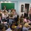 Мастер-класс лучшей школьной газеты “Контакт” (Москва) собрал полный зал, так что яблоку негде было упасть. Фото Юрия Никандрова