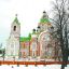 Михайло-Архангельский храм построен в едином с замком Шереметевых стиле.