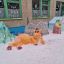 Снежные дракончики и другие ледяные скульптуры появились на территории детского сада № 27 “Рябинка”  еще в середине декабря. Фото детсада № 27