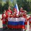 В забеге приняли участие и юные каратисты со своими наставниками. Фото nowch.cap.ru