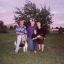 Сестры Любовь, Екатерина, их брат Виталий и старшая внучка Любови Евгения. Фото начала 2000 годов 
