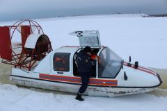 Сотрудники ГИМС МЧС России совместно со спасателями провели профилактический рейд в районе Чебоксарской ГЭС