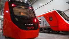  Владимиру Путину показали новый скоростной поезд "Финист" для ВСМ