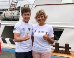  Чебоксарка Татьяна Александрова приняла участие в трёхдневном экологическом заплыве в Приморье