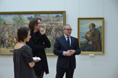  Дмитрий Маликов посетил чувашский музей