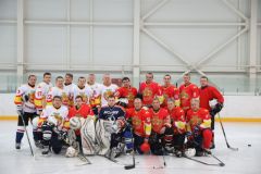 Состоялся товарищеский хоккейный матч между сборными Правительства и Госсовета Чувашии
