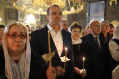 Глава Чувашии Михаил Игнатьев принял участие в Пасхальном богослужении