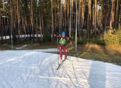 Чувашская биатлонистка Татьяна Акимова готовится к сезону в Тюмени