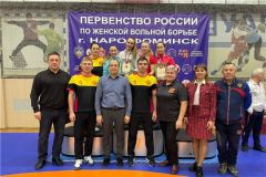 ПьедесталВоспитанницы чувашской школы женской борьбы завоевали медали первенства России женская борьба 