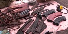 В Алатыре в ходе обысков изъят крупный арсенал оружия