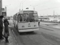 1979 г. Новочебоксарск. Первый троллейбус.Первый пошел! Новочебоксарскому троллейбусу — 40 лет 