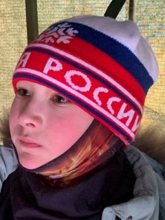 11‑летняя Кристина Садырга.На трассе самые морозоустойчивые Лыжня России-2024 