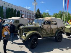 Газ-69 — один из первых совет­ских внедорожников.Железные легенды. Ретроавтомобили вышли на дороги Новочебоксарска в День Победы День Победы ретропробег 