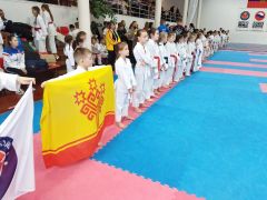 Юные каратисты привезли из Тольятти 22 медали. Фото Руслана НиколаеваПьедестал собирает сильнейших