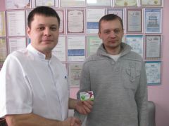 “НовоДент” поздравил  5000-го пациента НовоДент 