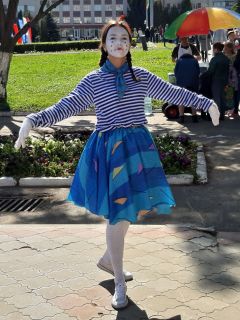 ННа Творческом бульваре можно было увидеть множество костюмированных персонажейРаскрыли таланты на бульваре День города Новочебоксарск-2019 