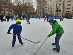  Хоккейная коробка в Ельниковском микрорайоне открыта!