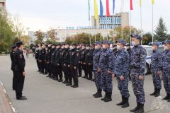 В Новочебоксарске состоялся гарнизонный развод нарядов по охране общественного порядка