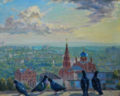  До 23 сентября в Художественном музее Новочебоксарска выставка «Новочебоксарск глазами художников» 