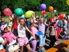 Отдых при школе 1 июня — Международный день защиты детей 