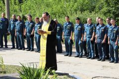  На «Химпроме» отслужили молебен у Поклонного креста Химпром 