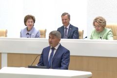 Выступление О. НиколаеваСовет Федерации поддержал предложения Чувашии на получение федеральной поддержки Совет Федерации 