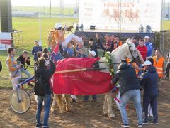 Марина Никольская из Новочебоксарска выиграла "Кубок Чувашии-2019" по конным бегам