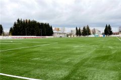 СтадионСтроительство стадиона в Мариинском Посаде близится к завершению Спорт - норма жизни 