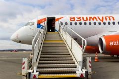 "Азимут"С 1 июня можно будет полететь из Чебоксар в Сургут и Минеральные Воды чебоксарский аэропорт 