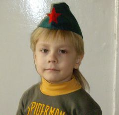 Егор АпряткинХочется мальчишкам  в армии служить  Устами младенца 23 февраля - День защитника Отечества 