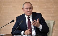 Фото kremlin.ruВладимир Путин:  Задачи, стоящие перед страной, нужно решать всем вместе Пресс-конференция Владимира Путина 