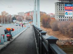 Ход работ на Московском мостуДвижение по строящейся части Московского моста в Чебоксарах откроется 27 ноября Московский мост 