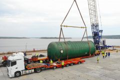  Завершена уникальная логистическая операция по доставке негабаритного оборудования ООО «Волжская перекись» Химпром 
