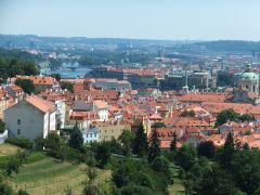 Вид на Прагу. Фото автораВ Прагу на машине времени Колесо путешествий 