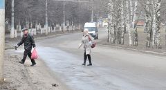 © Фото Анастасии ГРИГОРЬЕВОЙШтрафы научат  пешеходов беречь жизнь пешеходный переход ДТП 